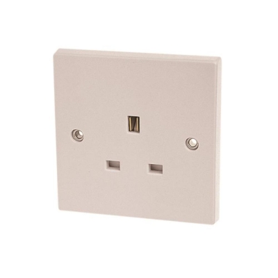 DENCON  SOCKET 13A 1 GANG