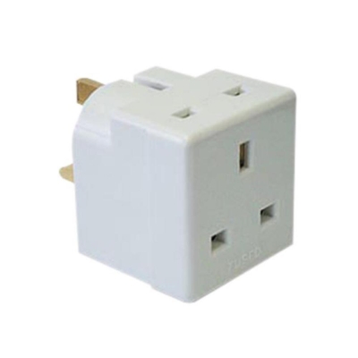 DENCON  2 WAY ADAPTOR 13A