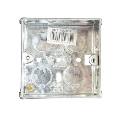 DENCON  METAL BOX 1 GANG 47MM