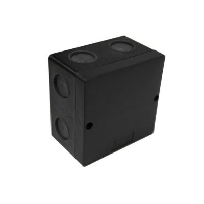 DENCON  IP66 JUNCTION BOX BLACK 100MM