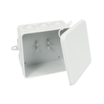 DENCON  IP54 JUNCTION BOX 80MM SQUARE
