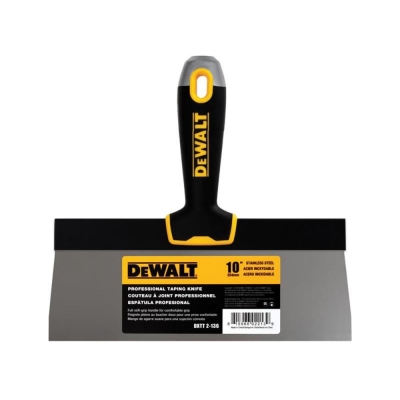 DEWALT  10IN SOFT GRIP TAPING KNIFE
