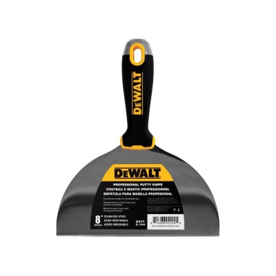 DEWALT  8IN SOFT GRIP JOINTING/FILLING KNIFE