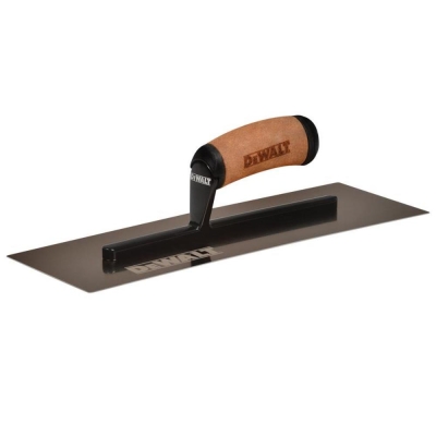 DEWALT  14IN CURVED GOLD S STEEL FINISH TROWEL