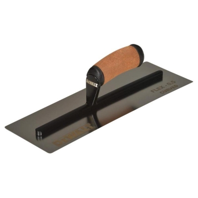 DEWALT  14IN CURVED TROWEL LEATHER HANDLE 0.5MM