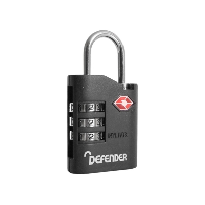 DEFENDER 35MM TSA COMBINATION PADLOCK