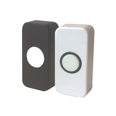 DETA    BELL PUSH WITH BLACK AND WHITE COVERS