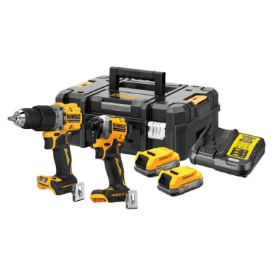 DEWALT  18V XR BLESS TWIN KIT 2 XPSTACK BATTS