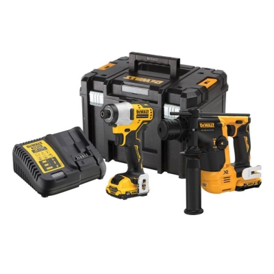 DEWALT  12V XR BLESS TWINKIT SDS+ IMP DRIV 2X3AH
