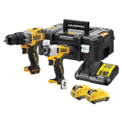 DEWALT  12V XR SUB-COMP TPACKDCD706&DCF801 3AH