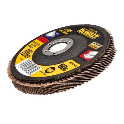 DEWALT  EX FLAP DISC 125MM X 22.2MM X 80G