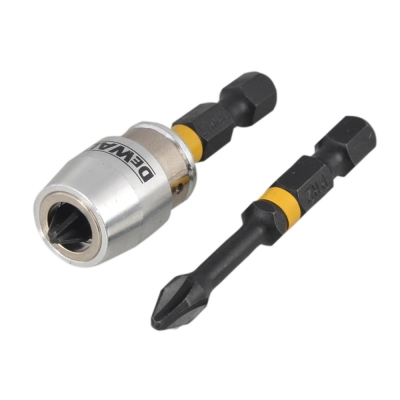 DEWALT  2 X PH2 50MM + SLEEVE IR TORSION