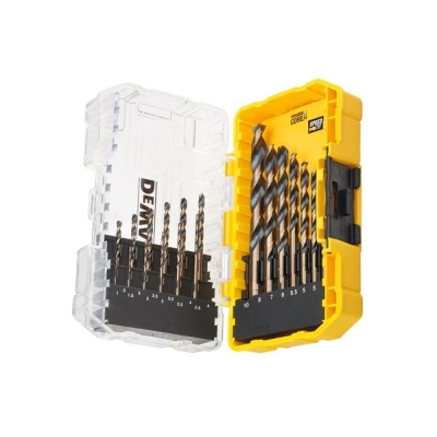 DEWALT  19PC HSS BLACK AND GOLD DRILL SET