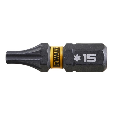 DEWALT  T15 25MM BIT 5PK FLEXTORQ