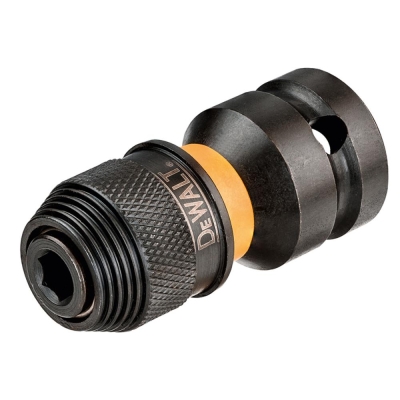 DEWALT  1/2SQDR TO 1/4IN HEX IMPACT ADAPTOR