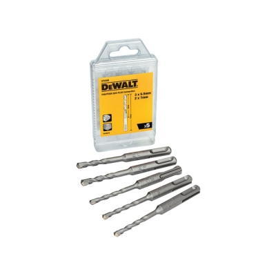 DEWALT  5PC SDS+ DRILL BIT SET