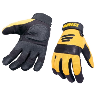DEWALT   DPG21L SYN PADDED LEATHER PALM GLOVES