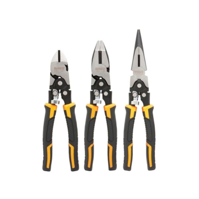 DEWALT  COMPOUND ACTION PLIERS 3PC SET