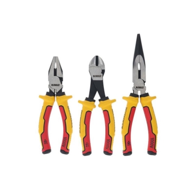 DEWALT  VDE 3PC SET PLIER SET