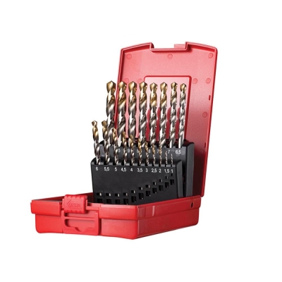 DORMER  A095 NO.201 TIN DRILL SET 1MM-10MMx0.5MM