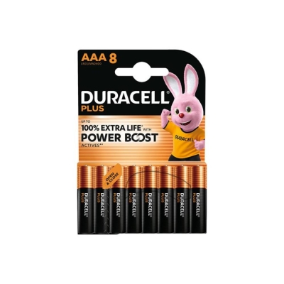 DURACELL S30948 PLUS POWER + POWER BOOST AAA X8
