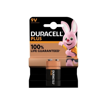 DURACELL +100% PLUS POWER 9V 1PK