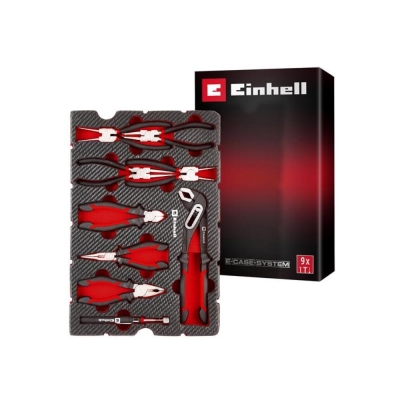 EINHELL INLAY E-CASE PLIER SET, 9PCS