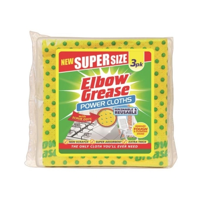 ELBOW   EG32 ELBOW GREASE SUPERSIZE CLOTH X3
