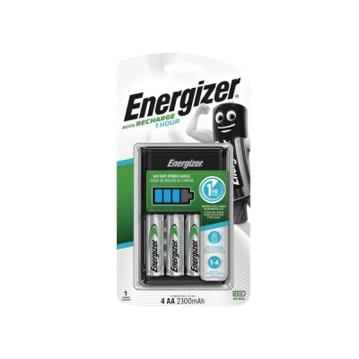 ENERGIZE 1 HOUR CHARGER INC 4 X 2300 BATTS  S623