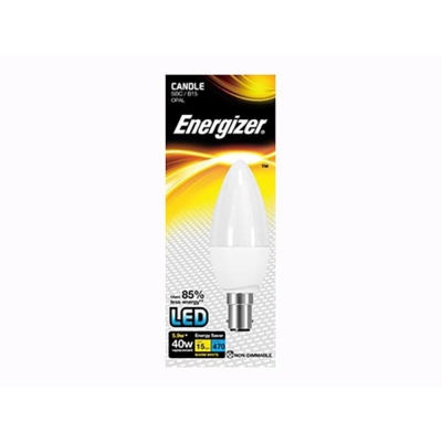 ENERGZE S8878 CANDLE LED 470LM W/WT OPAL B15 BXD