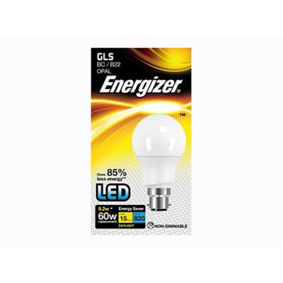 ENERGZE S9421 GLS LED 806LM DAY/LT B22 BXD
