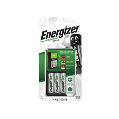 ENERGIZE COMPACT CHARGER 4X1300MAH BATTS S5242