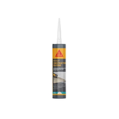 SIKASEAL CONSTRUCTION SILICONE WHITE 295ML