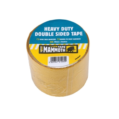 EVERBLD HEAVY DUTY D/SIDED TAPE 50MM 5M