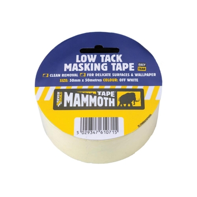 EVERBLD LOW TACK MASK TAPE 50MM 25M