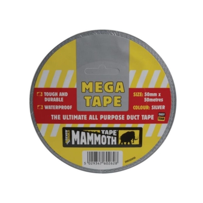 EVERBLD MEGA ALL PURPOSE TAPE 50MM SILVER