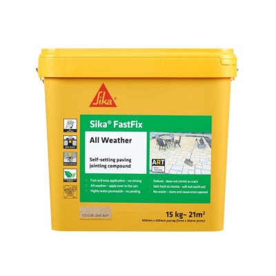SIKA    FASTFIX ALL WEATHER DARK BUFF 15KG