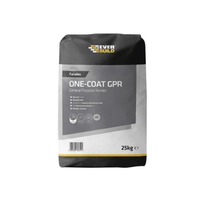 EVERBLD ONE COAT GP RENDER GREY 25KG