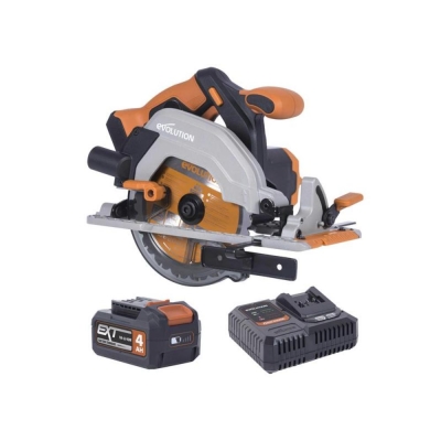 EVOLUTI R165CCS-18V LI CIRC SAW 4AH BATT