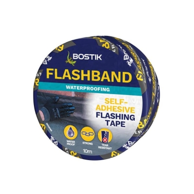 EVOSTIK ROLL GREY FLASHBAND 100MM X 10M