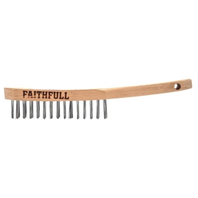 FAI/FULL LIGHT SCRATCH BRUSH 4 ROW FSC 100%