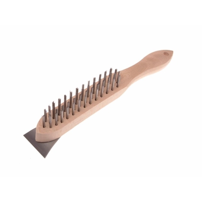 FAI/FULL 580/4S L/W SCRATCH BRUSH 4 ROW SCRAPER