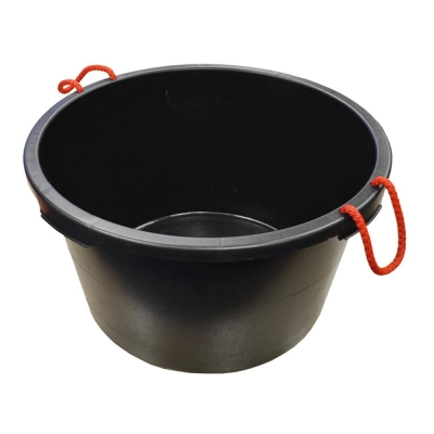 FAI/FULL BUILDERS BUCKET BLK 65 LITRE - 14 GALL