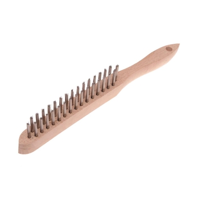 FAI/FULL 680/S2 H/D S/STEEL SCRATCH BRUSH 2 ROW