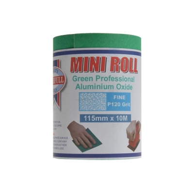 FAI/FULL ALOX PAPER ROLL GREEN 115MM X 10M 120G