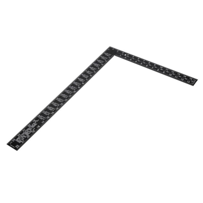 FAI/FULL BLACK STEEL ROOFING SQUARE 600 X 400MM