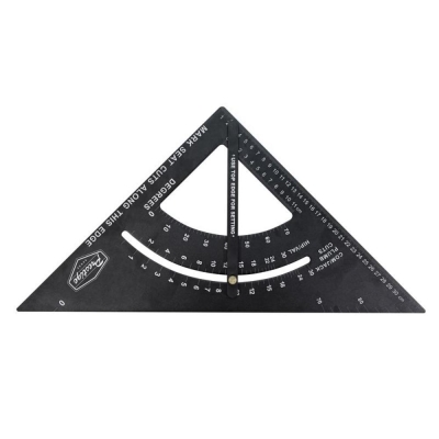 FAI/FULL BLACK ALUMINIUM 300MM/12IN ADJ QUICK SQ