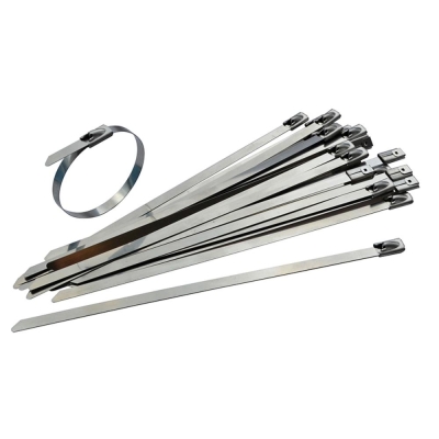 FAI/FULL S/STEEL CABLE TIES 4.6 X 290MM (50)