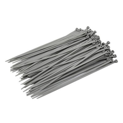 FAI/FULLCABLE TIES (100) GREY 250MM X 4.8MM