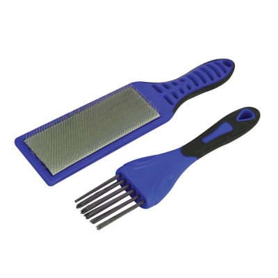 FAI/FULL FILE CARD BRUSH KIT - 2PC